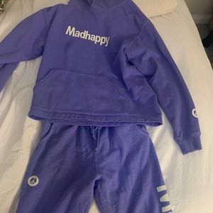 Matching madhappy sweat set